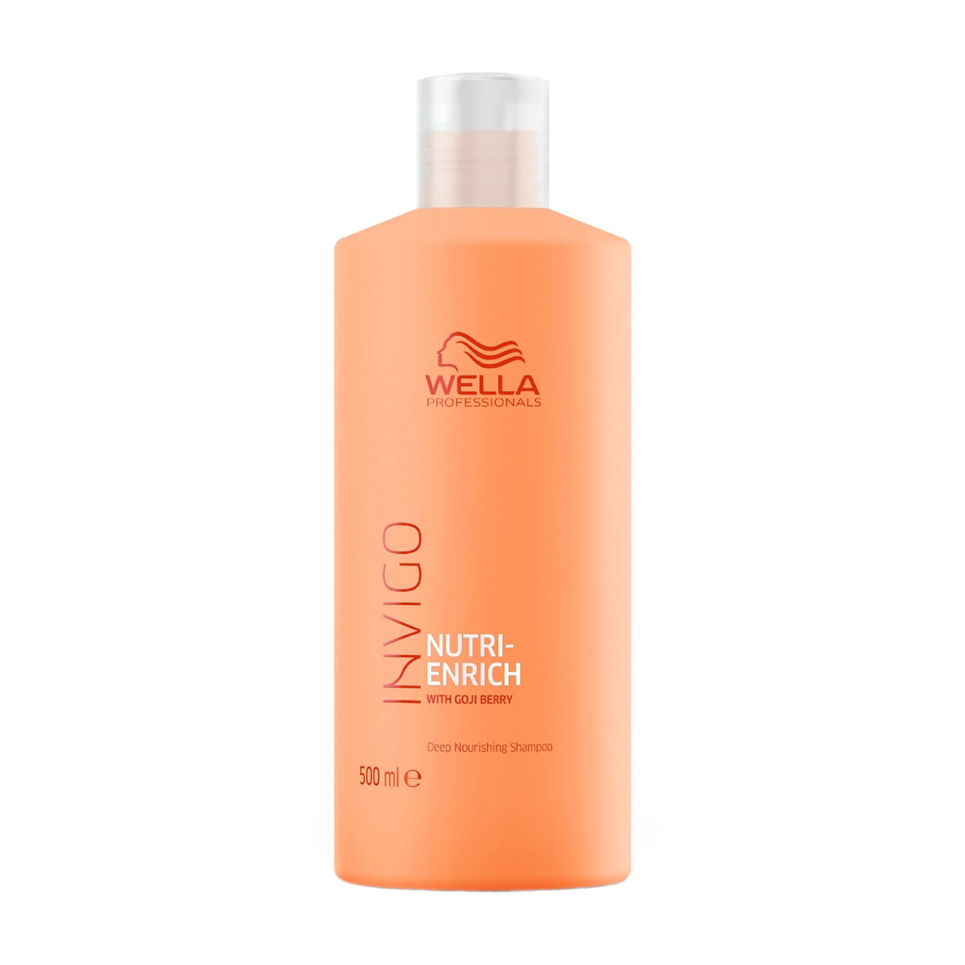 Шампунь Wella Professionals Invigo Nutri-Enrich Shampoo для сухого або схильного до стресу волосся, з ягодами годжі, 500 мл